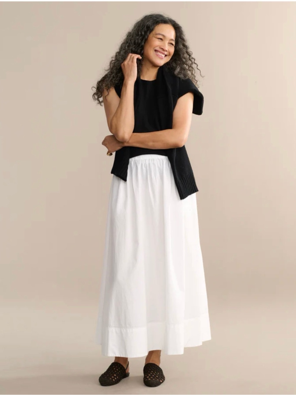 Jenni Kayne Lauren Skirt White